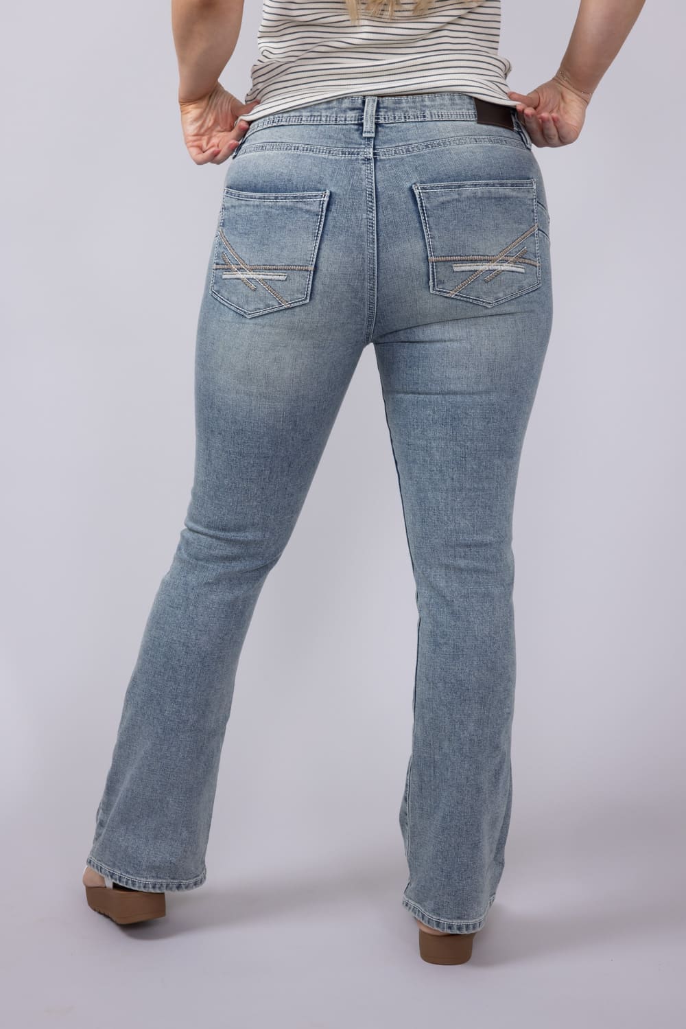 Axel Jeans Jolene Slim Bootcut Flare Jeans for Women