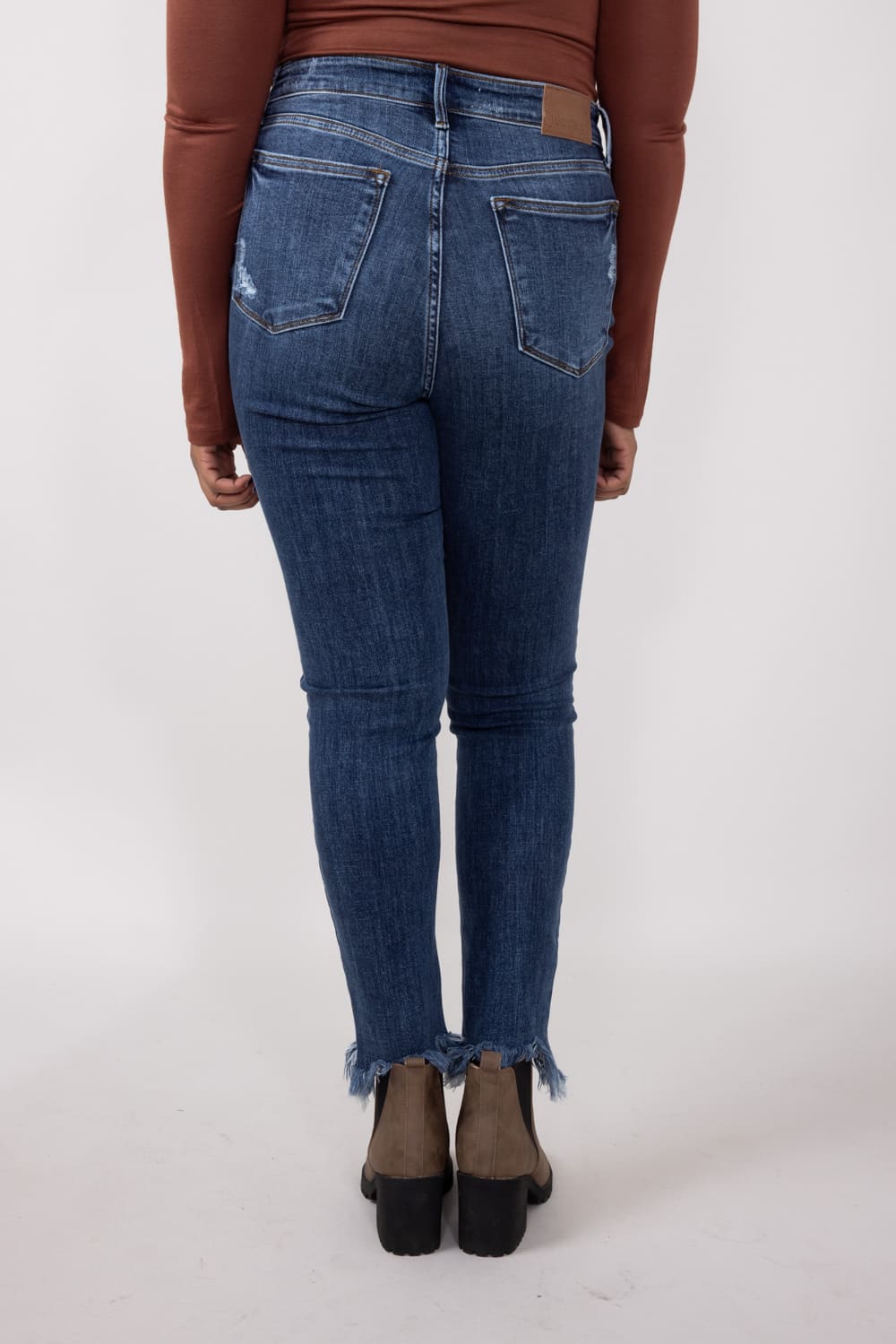 Judy Blue High Rise Distressed Skinny Jeans for Women