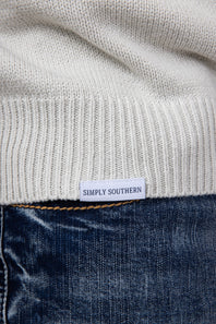 Simply Southern Unisex USA Sweater in Grey