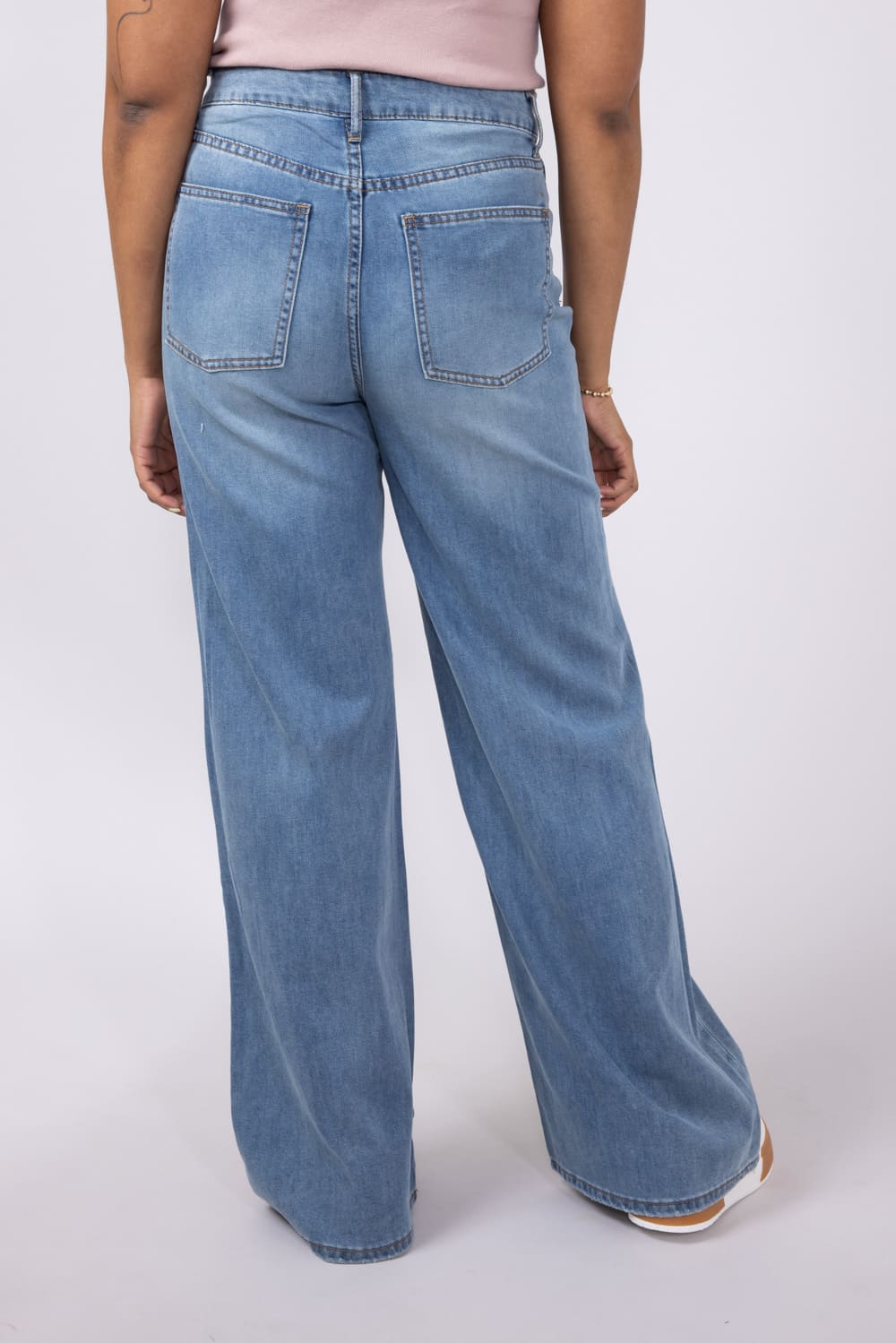 Thread & Supply High Rise Taylor Cloud Wide Leg Jeans for Women