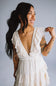 Hyfve Tiered Ruffle Back Tie Dress for Women in White