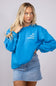 Simply Southern Love What You Do Sweatshirt for Women in Blue