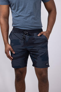 1897 Active Levitate Shorts for Men in Black Camo