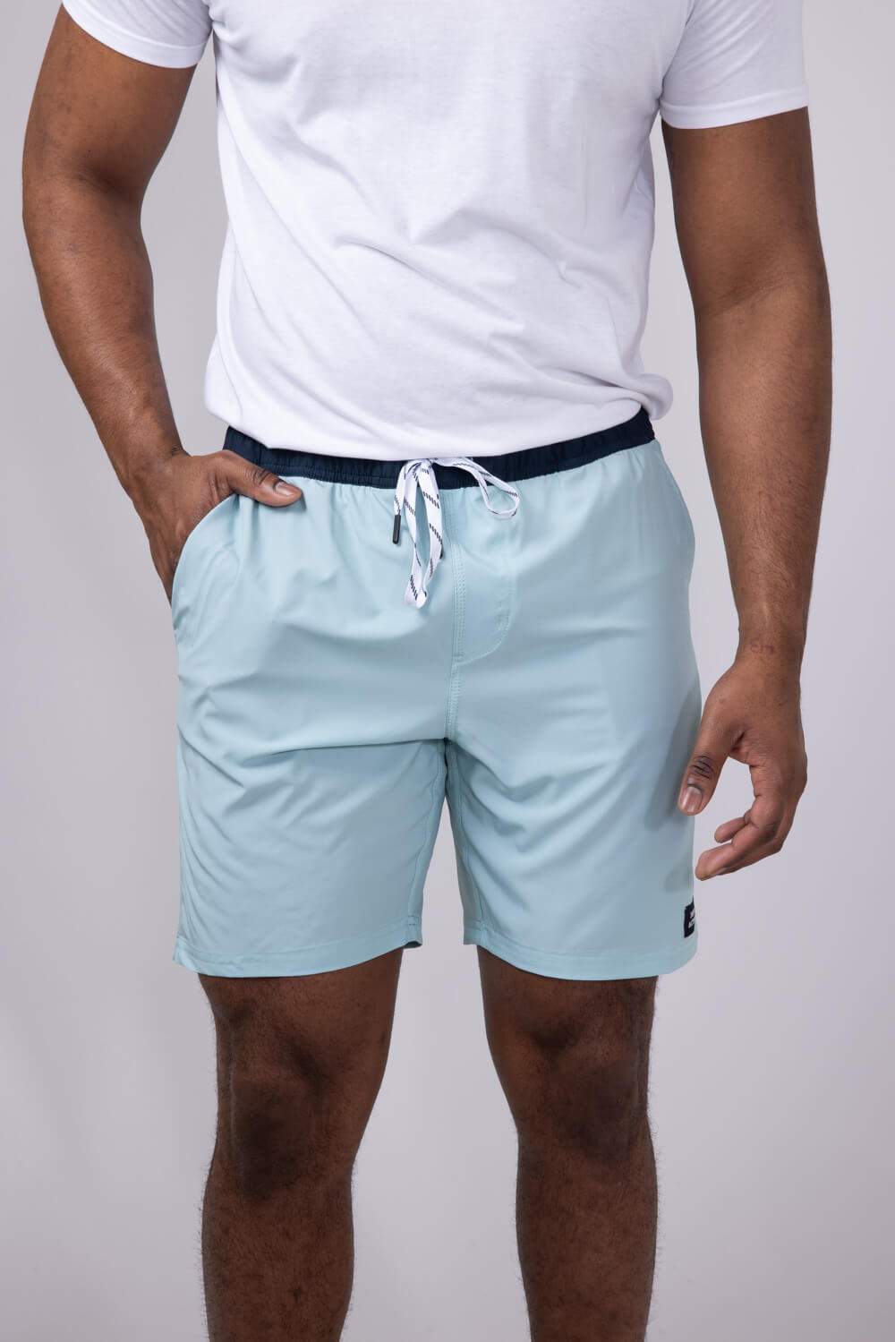 1897 Active Levitate Shorts for Men in Light Blue