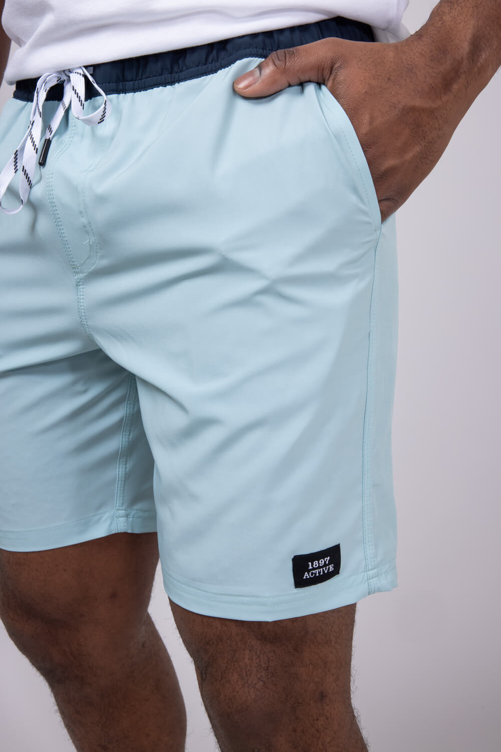 1897 Active Levitate Shorts for Men in Light Blue