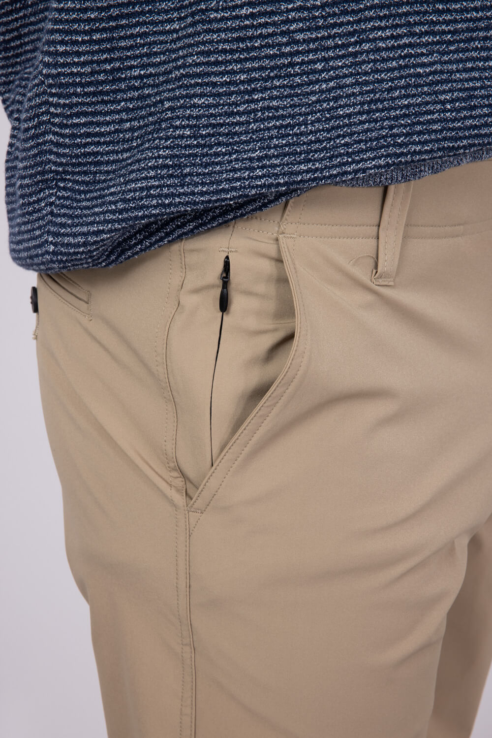 1897 Legends 9” Hydro Flat Front Shorts for Men in New Khaki 