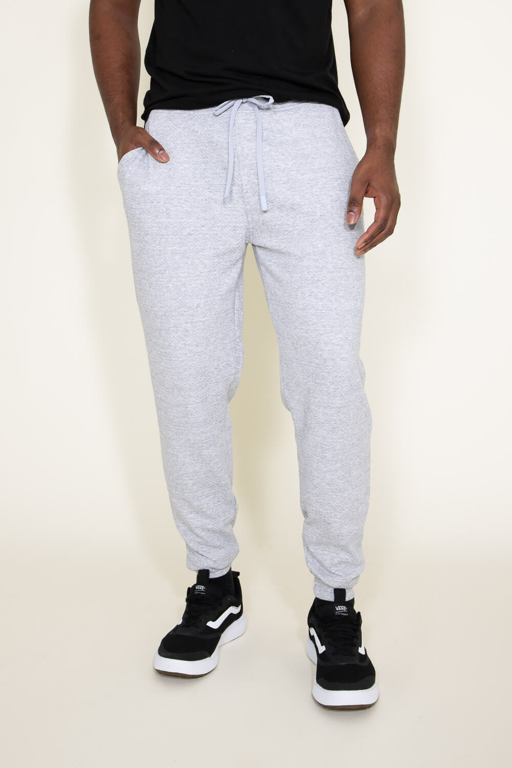 1897 Active Diamond Stretch Joggers for Men in Grey