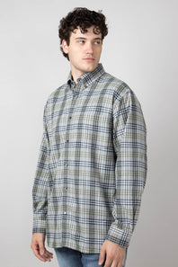 1897 Legends Flannel Shirt for Men in Olive/Grey
