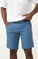 1897 Original Heather Hybrid Shorts for Men in Cobalt Blue