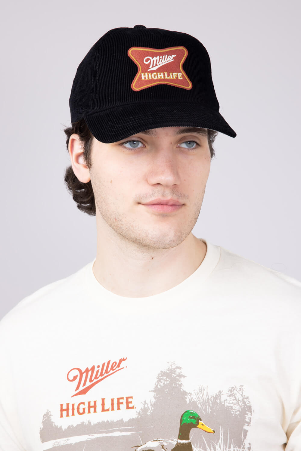 American Needle Miller Roscoe Corduroy Hat for Men in Black