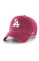 '47 Los Angeles Dodgers Clean Up Hat in Cardinal | B-RGW12GWSNL-CAA