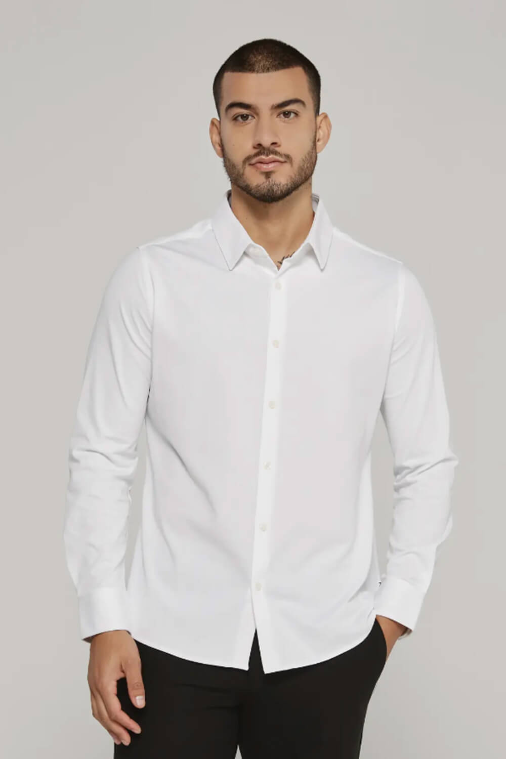 7Diamonds Girona Shirt for Men in White