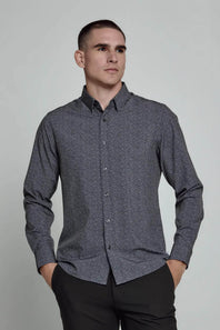 7Diamonds Nolen Woven Shirt for Men in Black