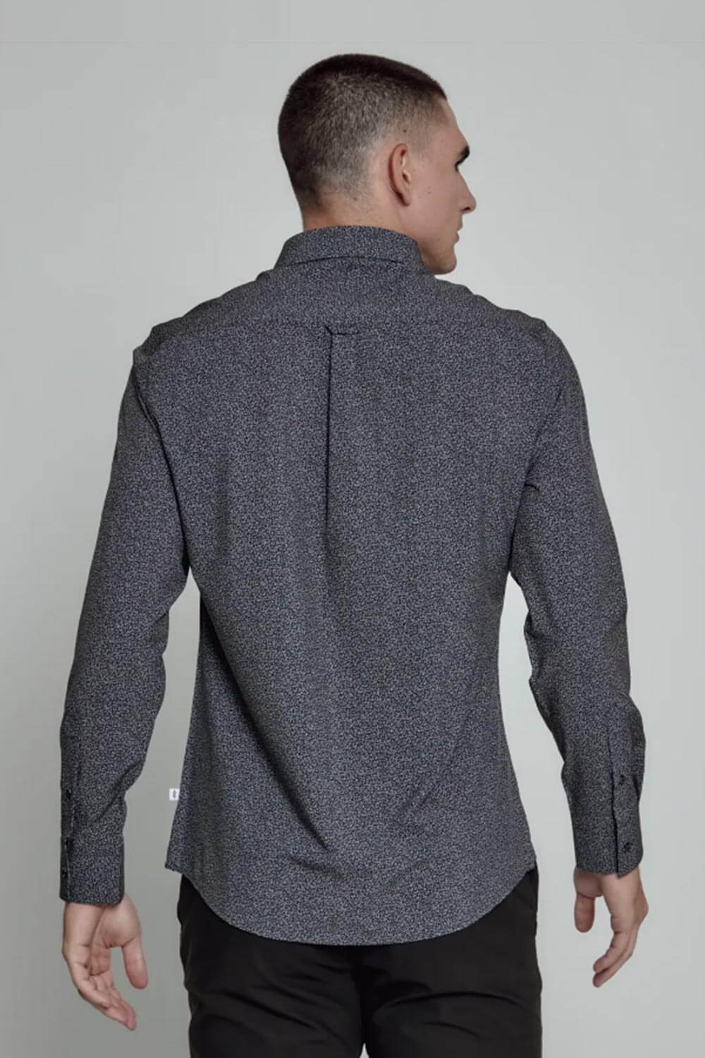 7Diamonds Nolen Woven Shirt for Men in Black