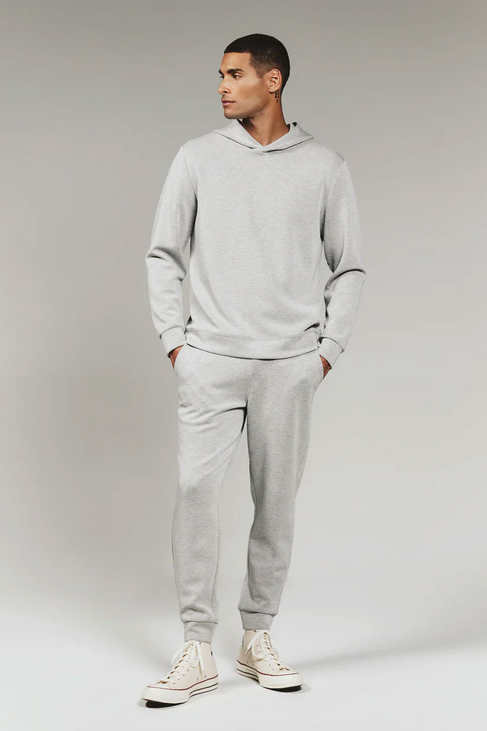 7Diamonds REV Hoodie for Men in Heather Grey