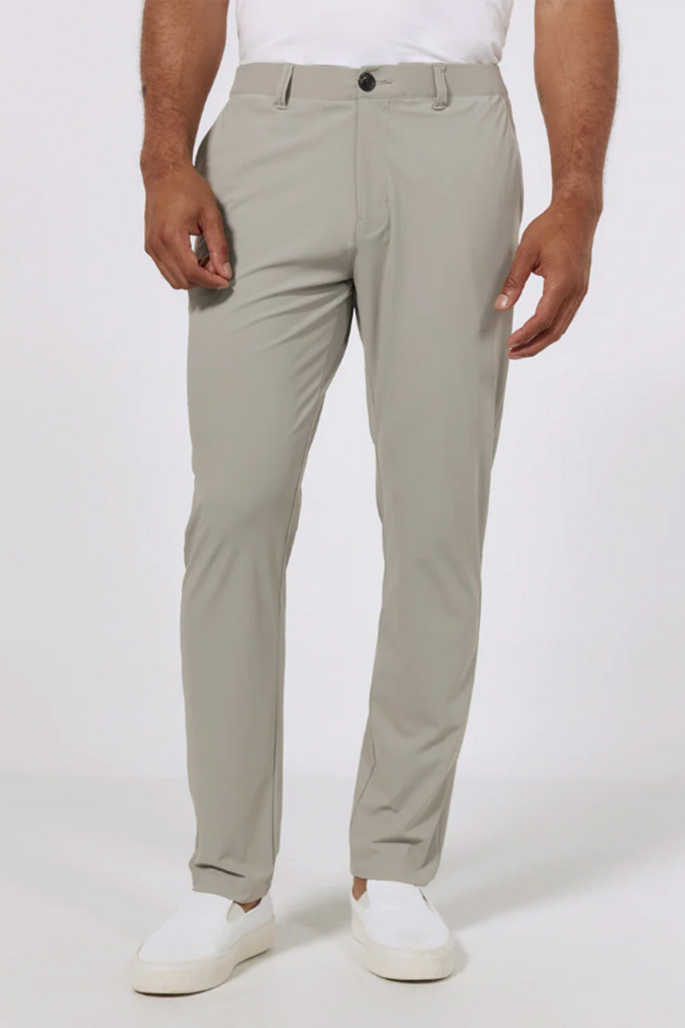 7Diamonds Zuma Chino Pants for Men in Smoky Taupe