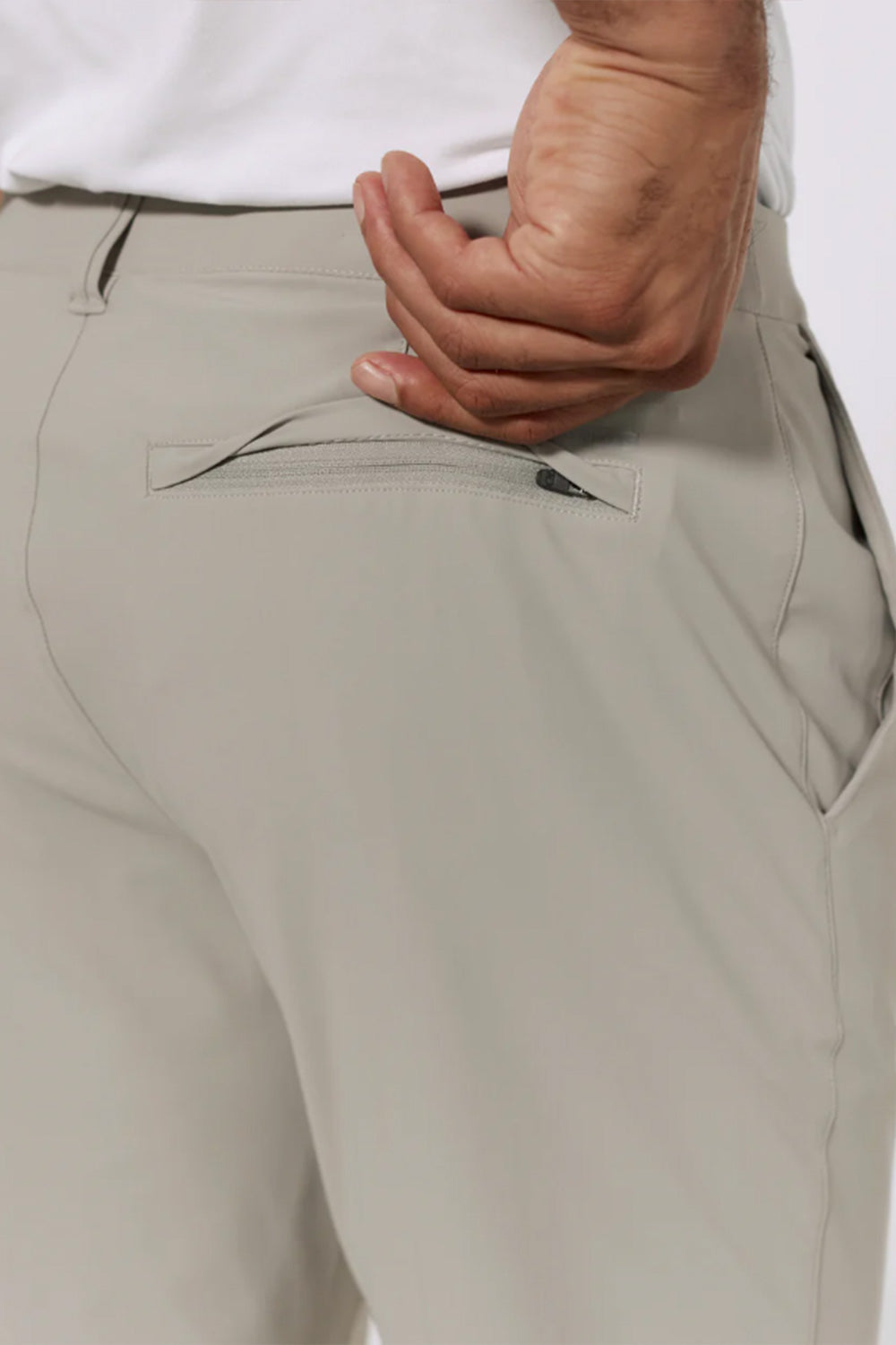 7Diamonds Zuma Chino Pants for Men in Smoky Taupe
