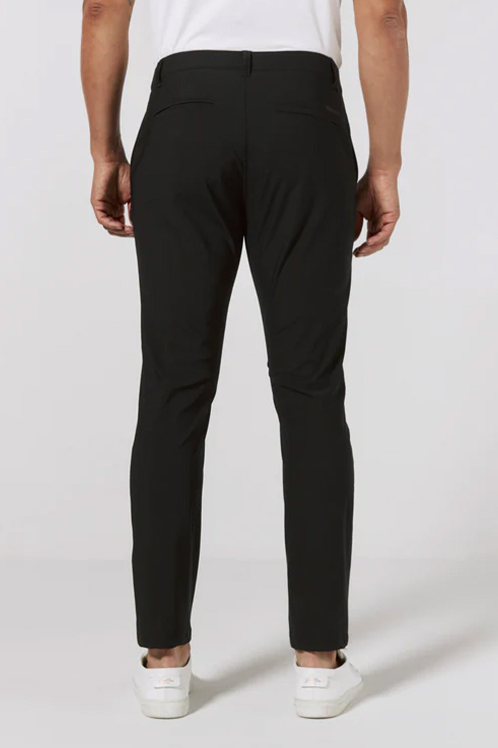 7 Diamonds Zuma Chino Pants for Men in Black 