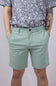 1897 Legends 9” Heavy Washed Twill Flat Front Shorts for Men in Green