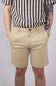 1897 Legends 9” Heavy Washed Twill Flat Front Shorts for Men in Khaki