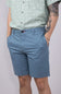 1897 Legends 9” Heavy Washed Twill Flat Front Shorts for Men in Blue