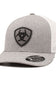 Ariat Mesh Snapback Hat for Men in Grey