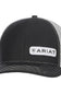 Ariat Offset Patch Hat for Men in Black