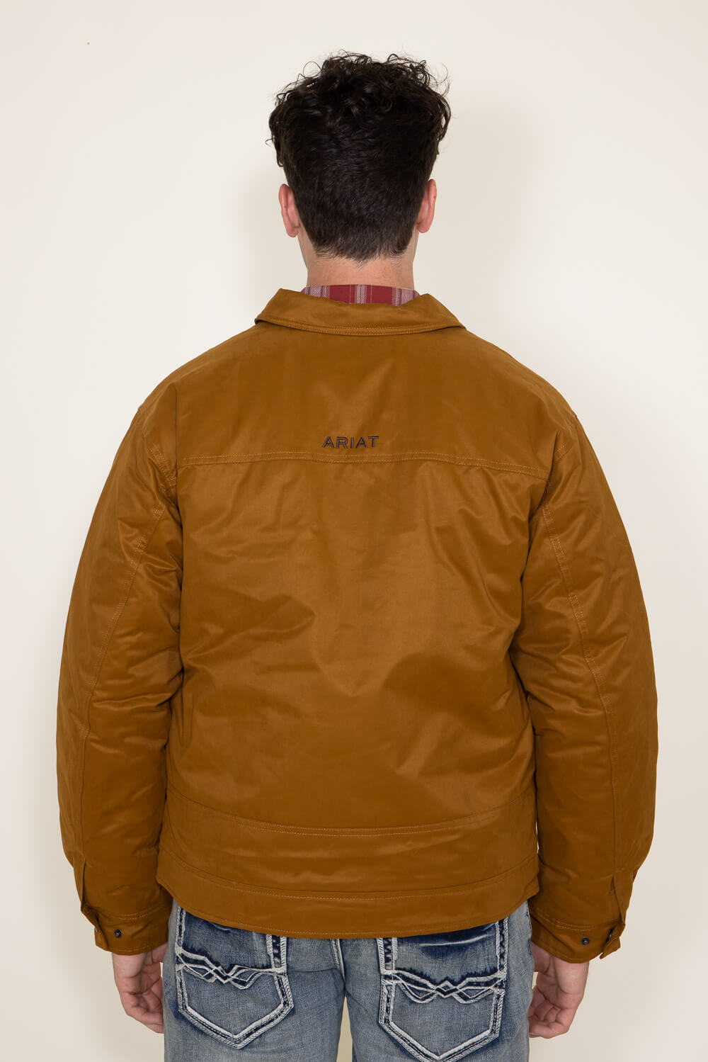 Ariat Grizzly Canvas Jacket for Men in Brown