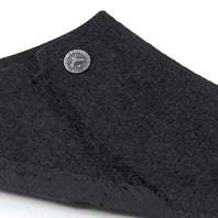 Birkenstock Zermatt Wool Felt Shearling Slippers for Men in Anthracite