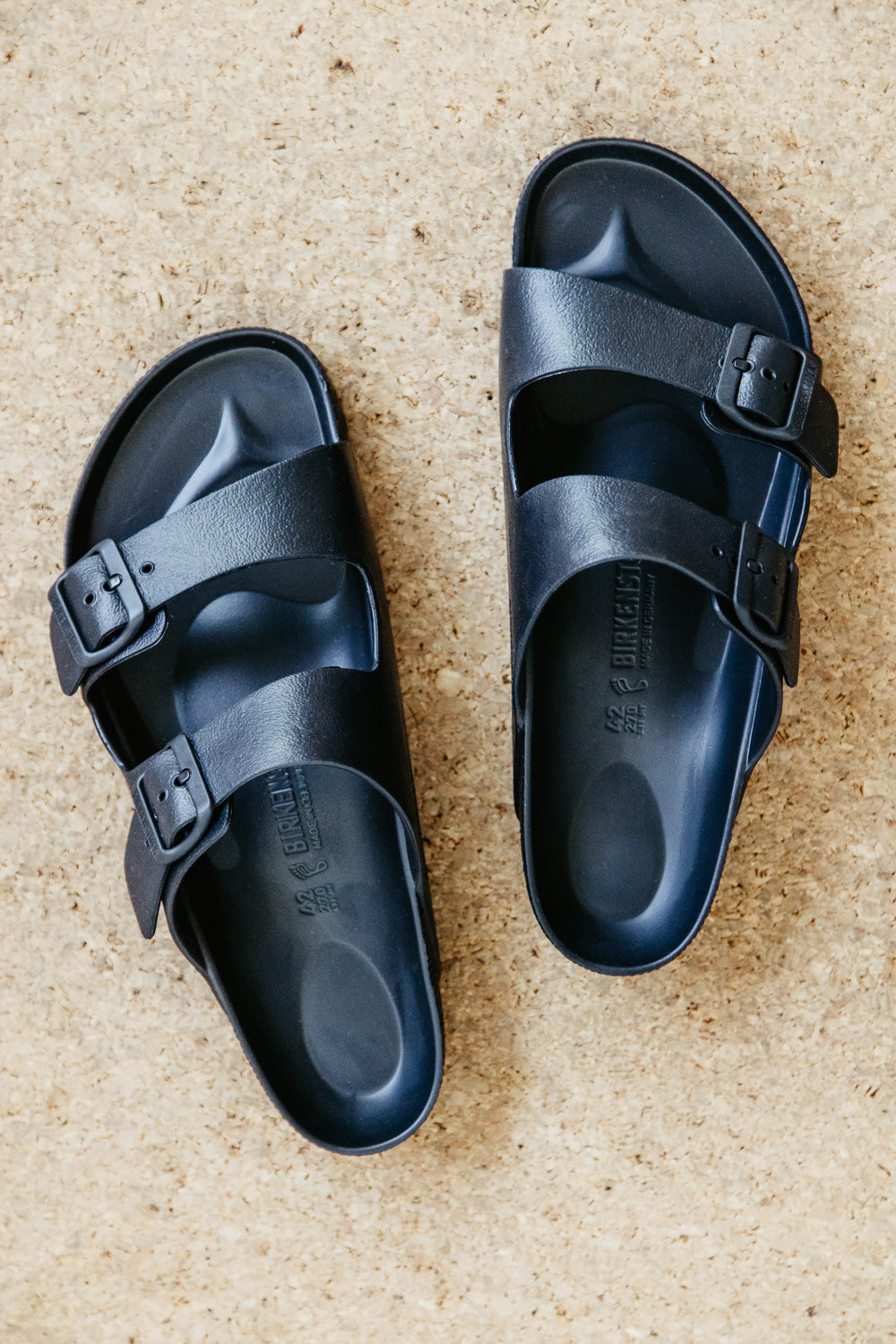 Birkenstock Arizona EVA Sandals for Men in Black