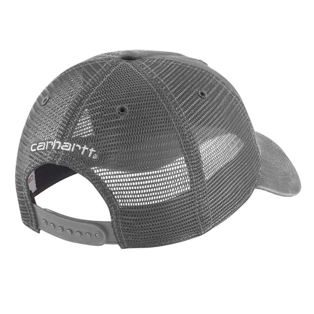 Carhartt Canvas Mesh Back Cap in Gravel 