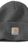 Carhartt Knit Cuff Beanie In Coal Heather