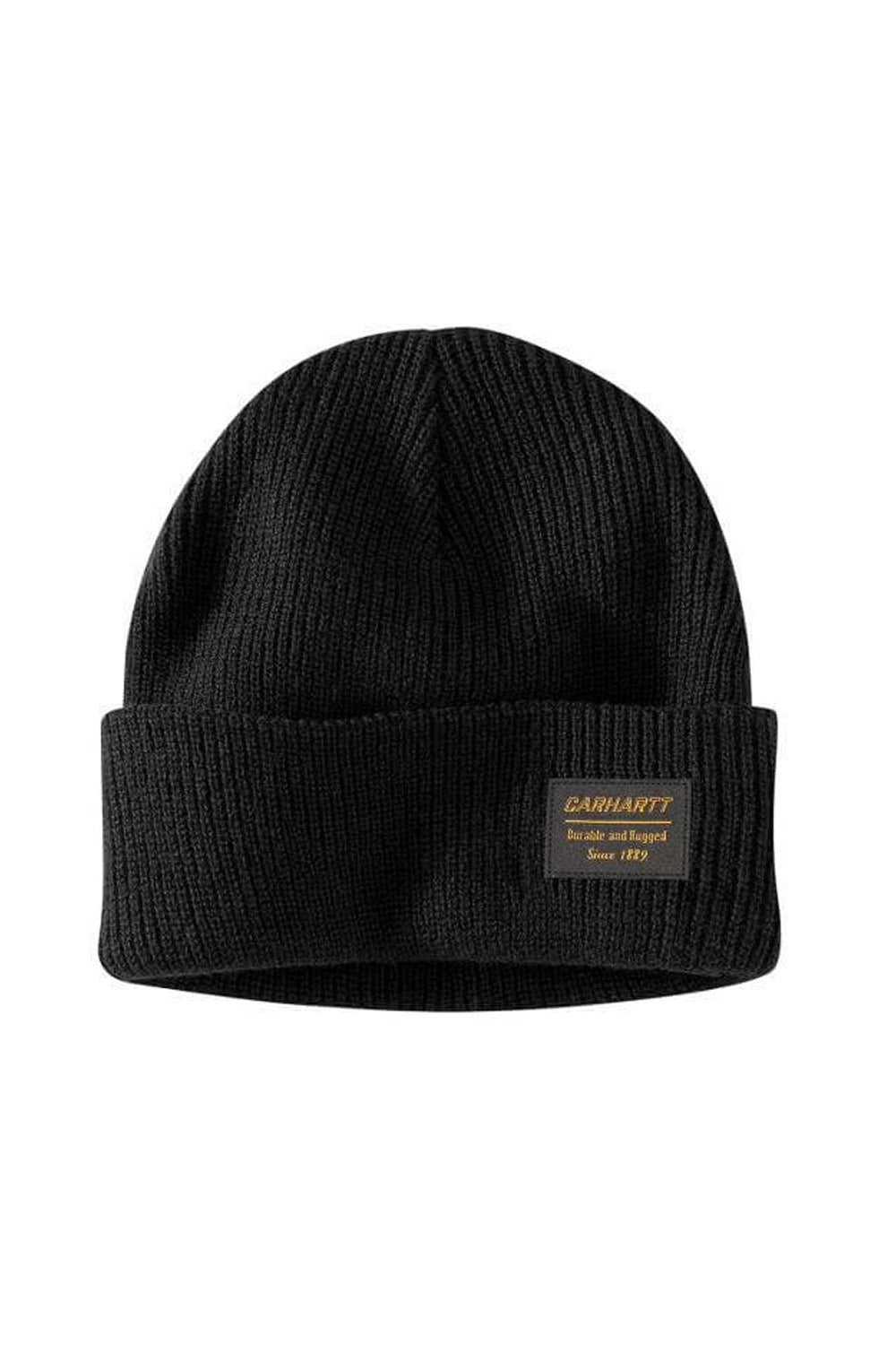 Carhartt Knit Patch Beanie in Black