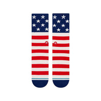 Stance The Fourth ST Crew Socks in Red 