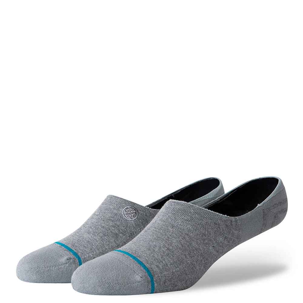 Stance Gamut No Show 3 Pack for Men in Black White Grey