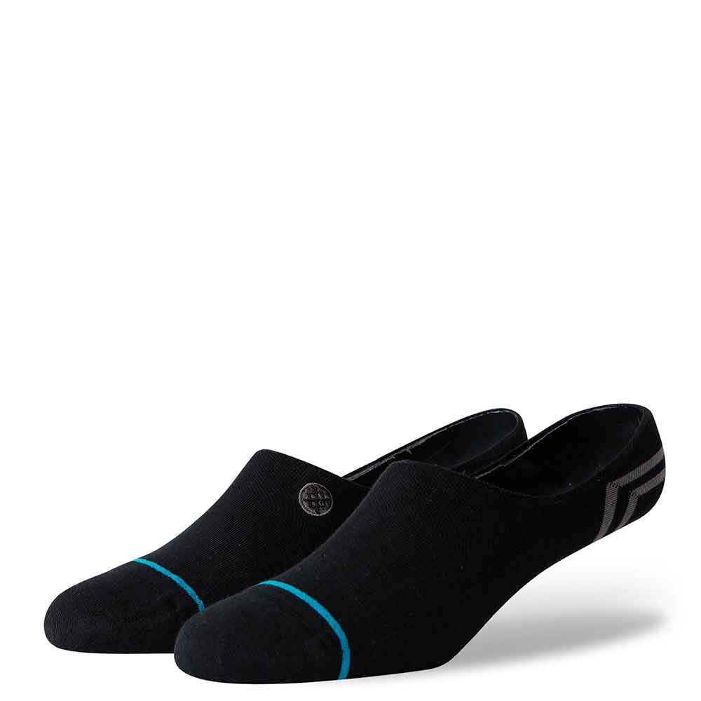 Stance Gamut No Show 3 Pack for Men in Black White Grey