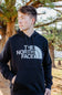 The North Face Half Dome Hoodie for Men in Black 