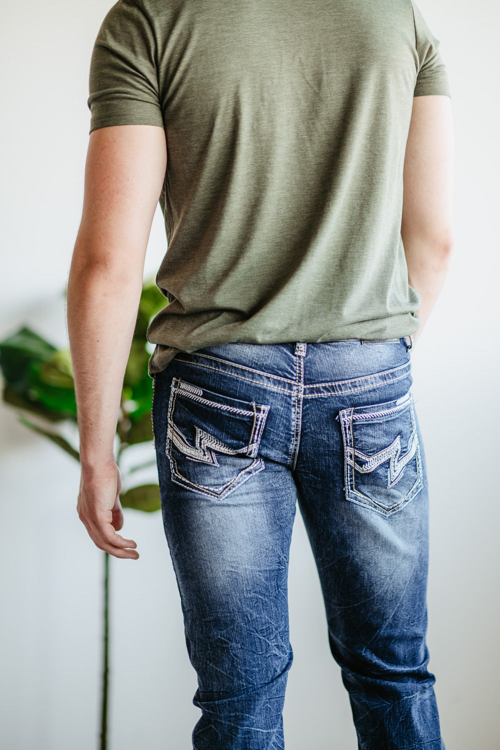 True Luck Jefferson Straight Jeans for Men