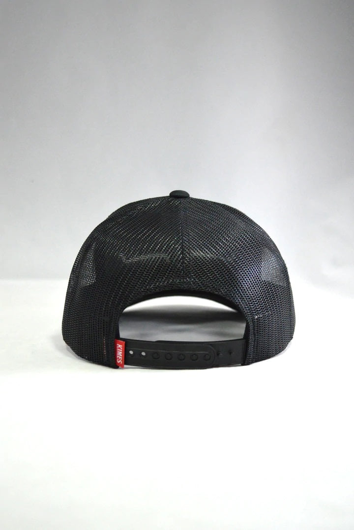 Kimes Ranch Weekly Trucker Hat for Men in Black