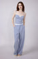 ACOA Pin Stripe Bustier & Pant Set for Women in Blue
