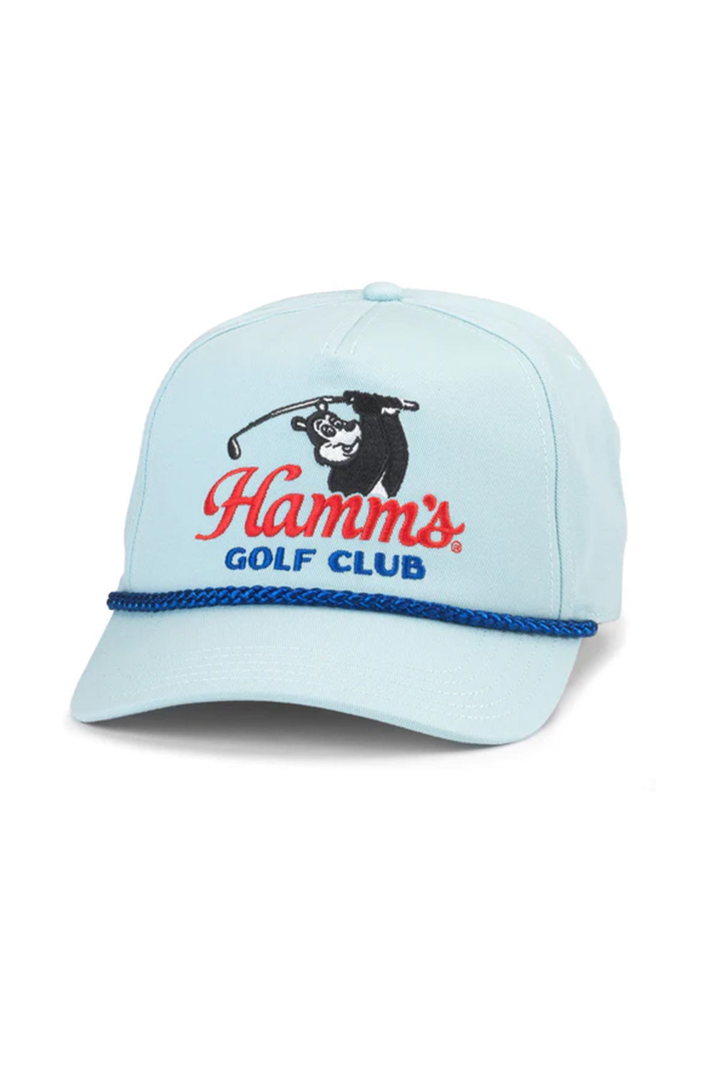American Needle Hamm's Golf Club Roscoe Hat for Men in Blue