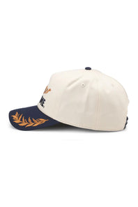 American Needle Miller Time Club Captain Hat for Men in Ivory