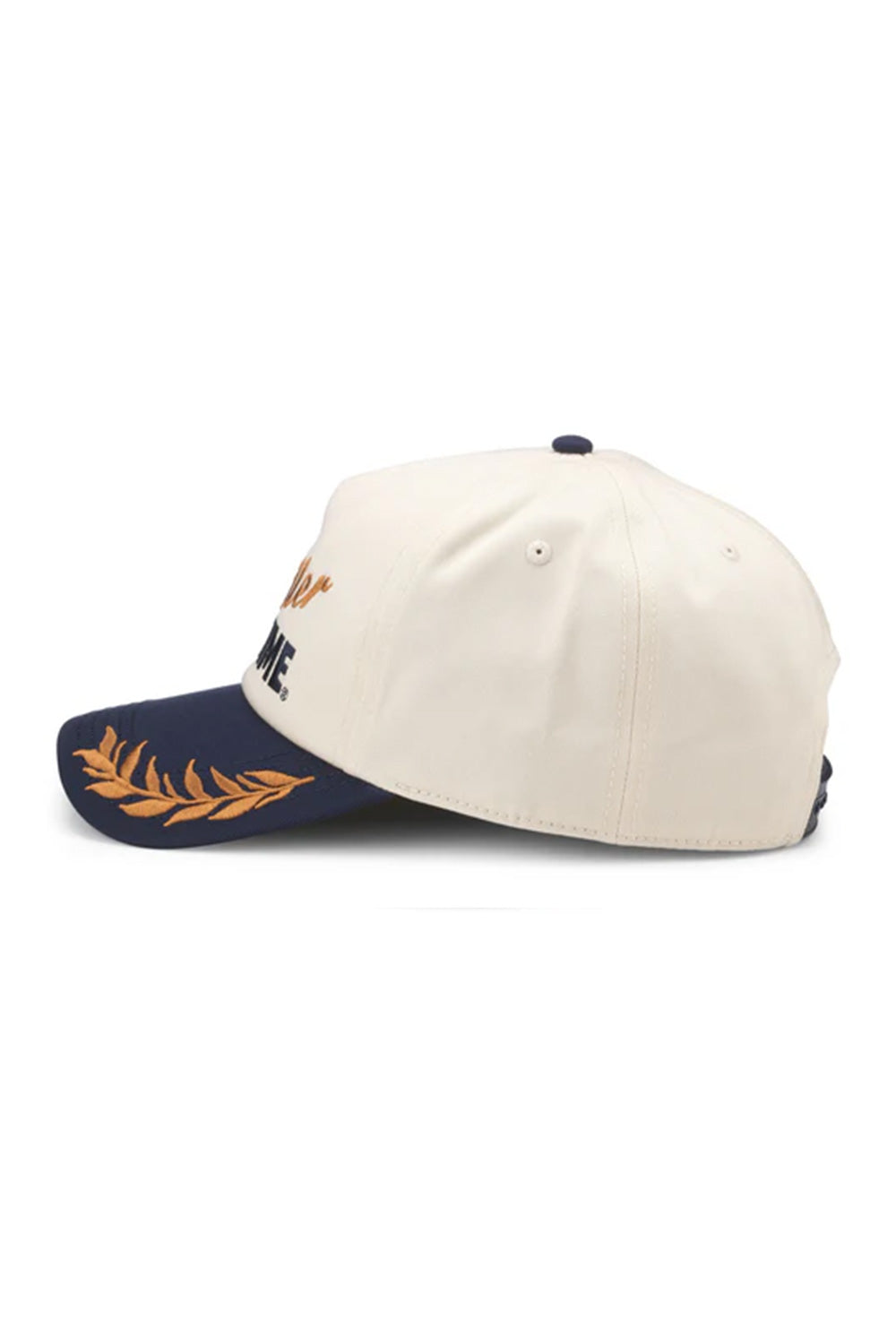 American Needle Miller Time Club Captain Hat for Men in Ivory
