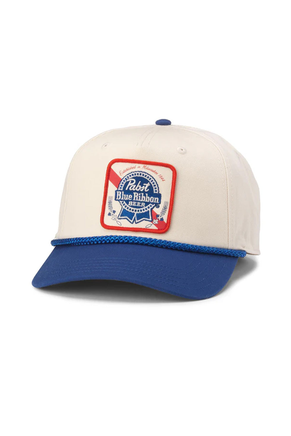 American Needle Pabst Roscoe Hat for Men in Ivory
