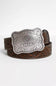 Ariat Embossed Leather Belt for Men in Brown