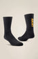 Ariat Premium Ringspun Cotton Crew Socks 3 Pair Pack in Black