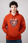 Ariat Forest Badge Hoodie for Men in Dark Orange