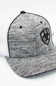 Ariat Offset Trucker Hat for Men in Heather Black
