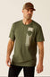 Ariat Patriot Stripe T-Shirt for Men in Green