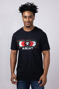 Ariat Southwest Mexico T-Shirt for Men in Black